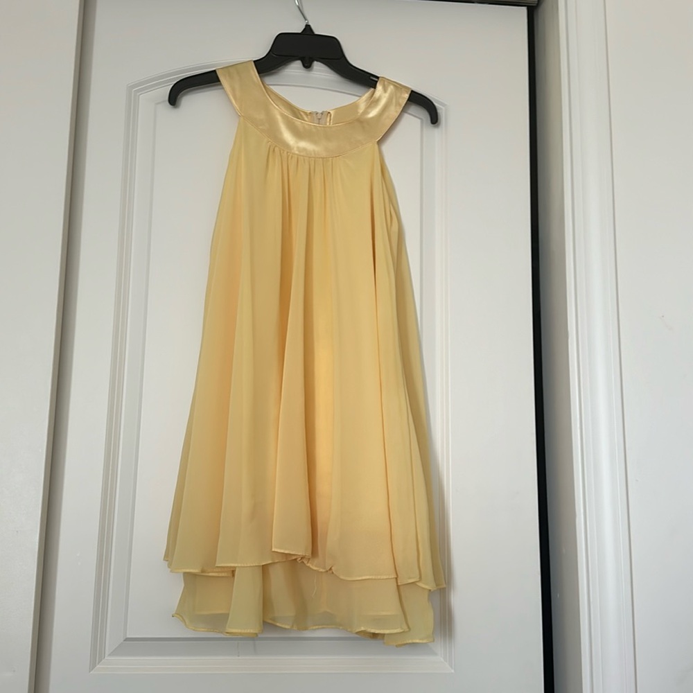 KIDS DREAM U.S.A YELLOW SUN DRESS